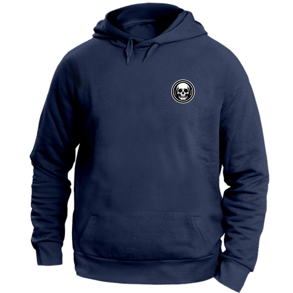 Felpa con cappuccio uomo Uticity - NAVY VINTAGE 80 Maniche lunghe Blu - E23 | American Vintage Italia Felpa con cappuccio uomo Uticity - NAVY VINTAGE 80 Maniche lunghe Blu - E23 | American Vintage Italia